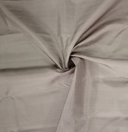 NVHSFB21-Brown Handloom Silk Fabric per meter