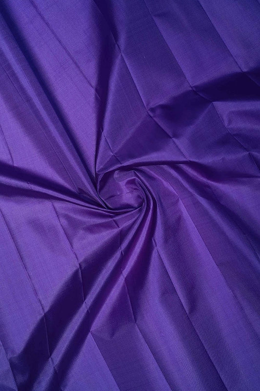 Voilet Silk Handloom Fabric Per meter