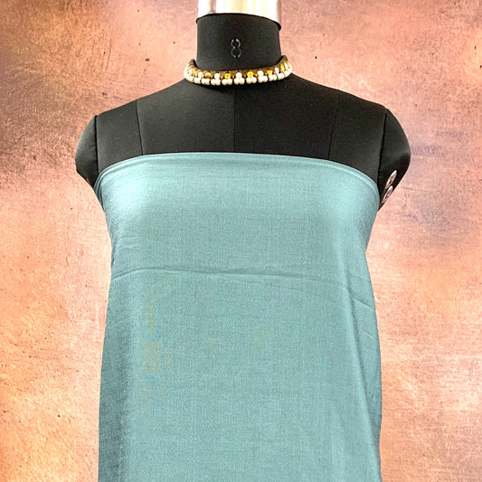 CPY020-Muslin-Elegance in Ice Blue: Premium Muslin Silk Fabric for Timeless Creations