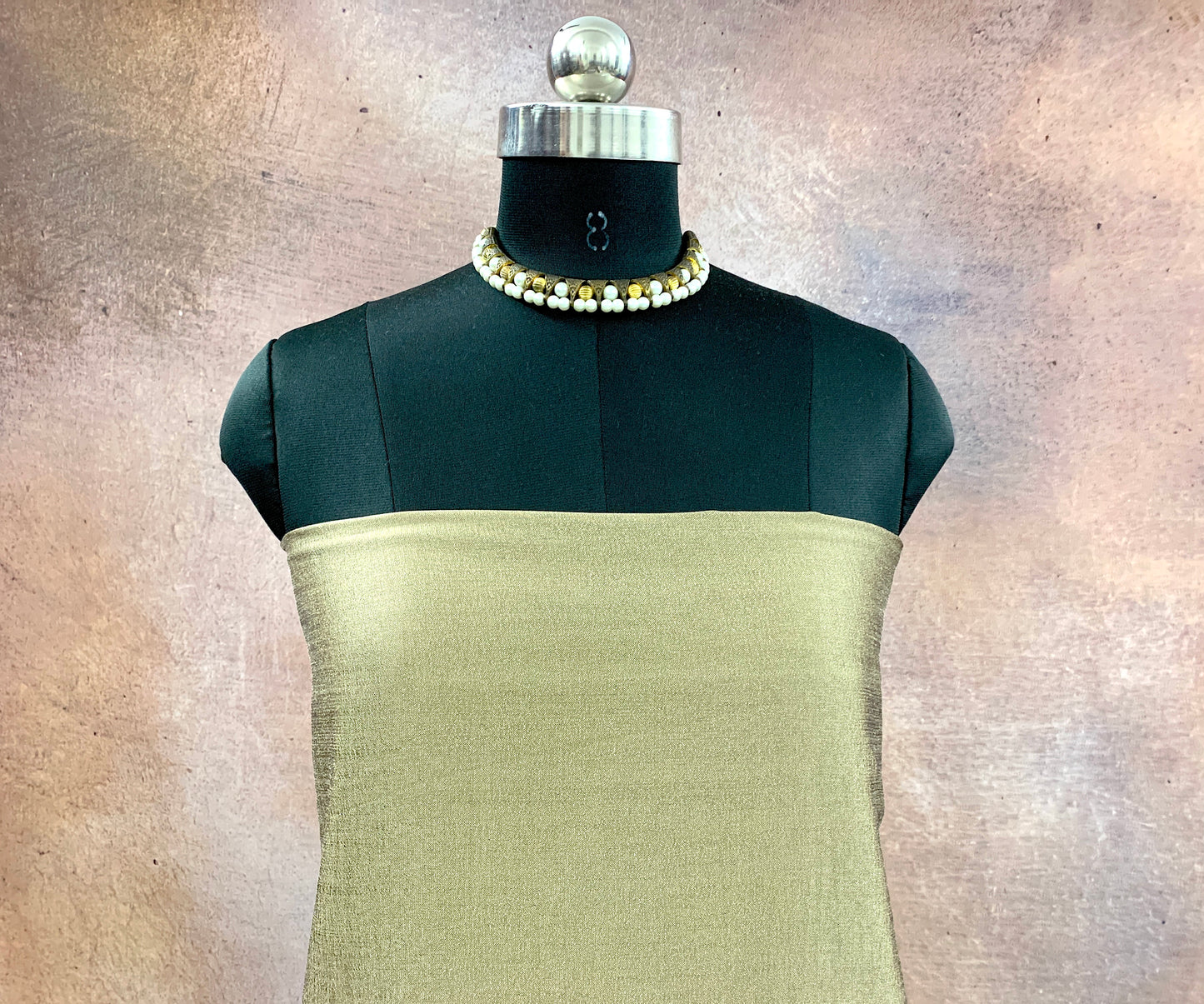 CPY021-Muslin-Golden Elegance: Premium Muslin Silk Fabric for Luxurious Creations
