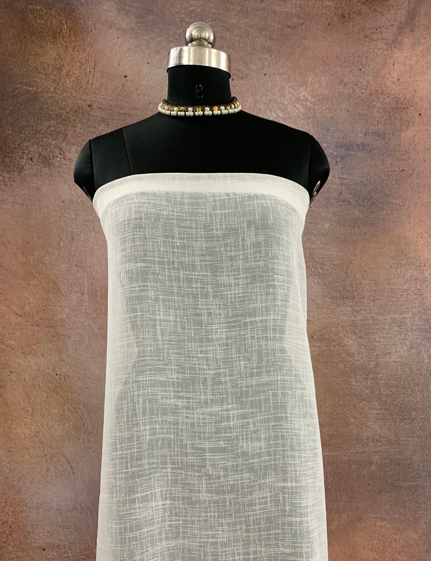 CPY023-Lenin-Pure White Linen Fabric for Classic Creations