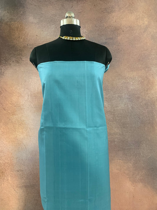 NVHSFSB16 Sky Blue Handloom Silk Fabric per meter