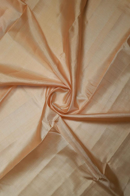 Sandal Silk Handloom Fabric Per Meter