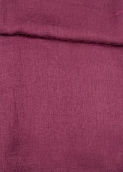 CPY022-Muslin-Royal Radiance: Purple Muslin Silk Fabric for Majestic Designs