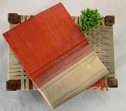 NVDHSS032-GREY AND PINK MEICHERY DOBBY SILK SAREE