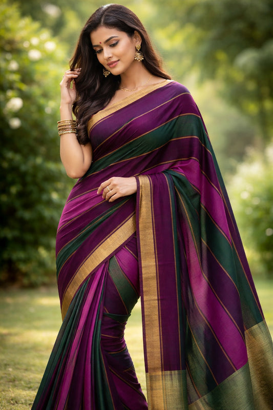 NVDHSS039- BULE COLOR DOBBY SILK SAREE