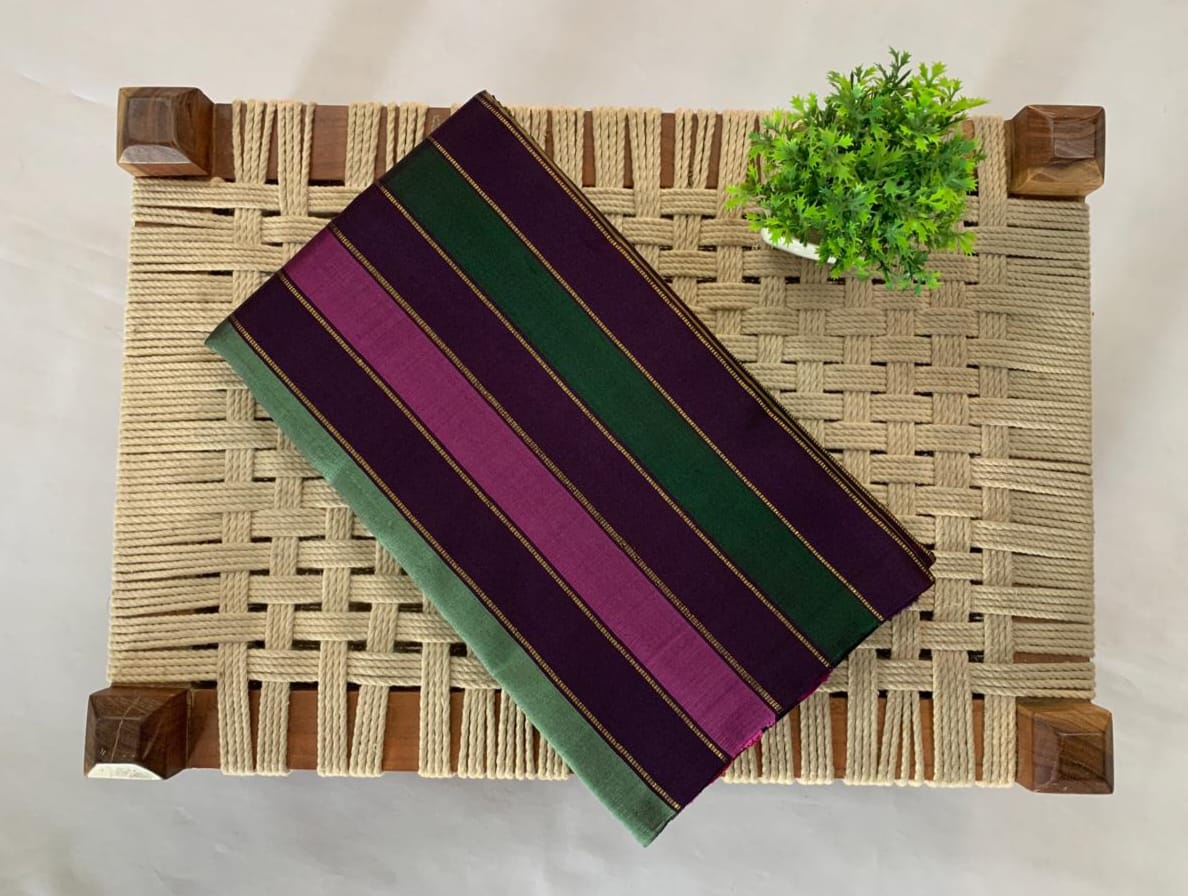 NVDHSS039- BULE COLOR DOBBY SILK SAREE