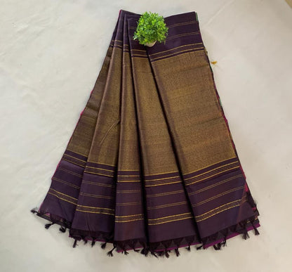 NVDHSS039- BULE COLOR DOBBY SILK SAREE