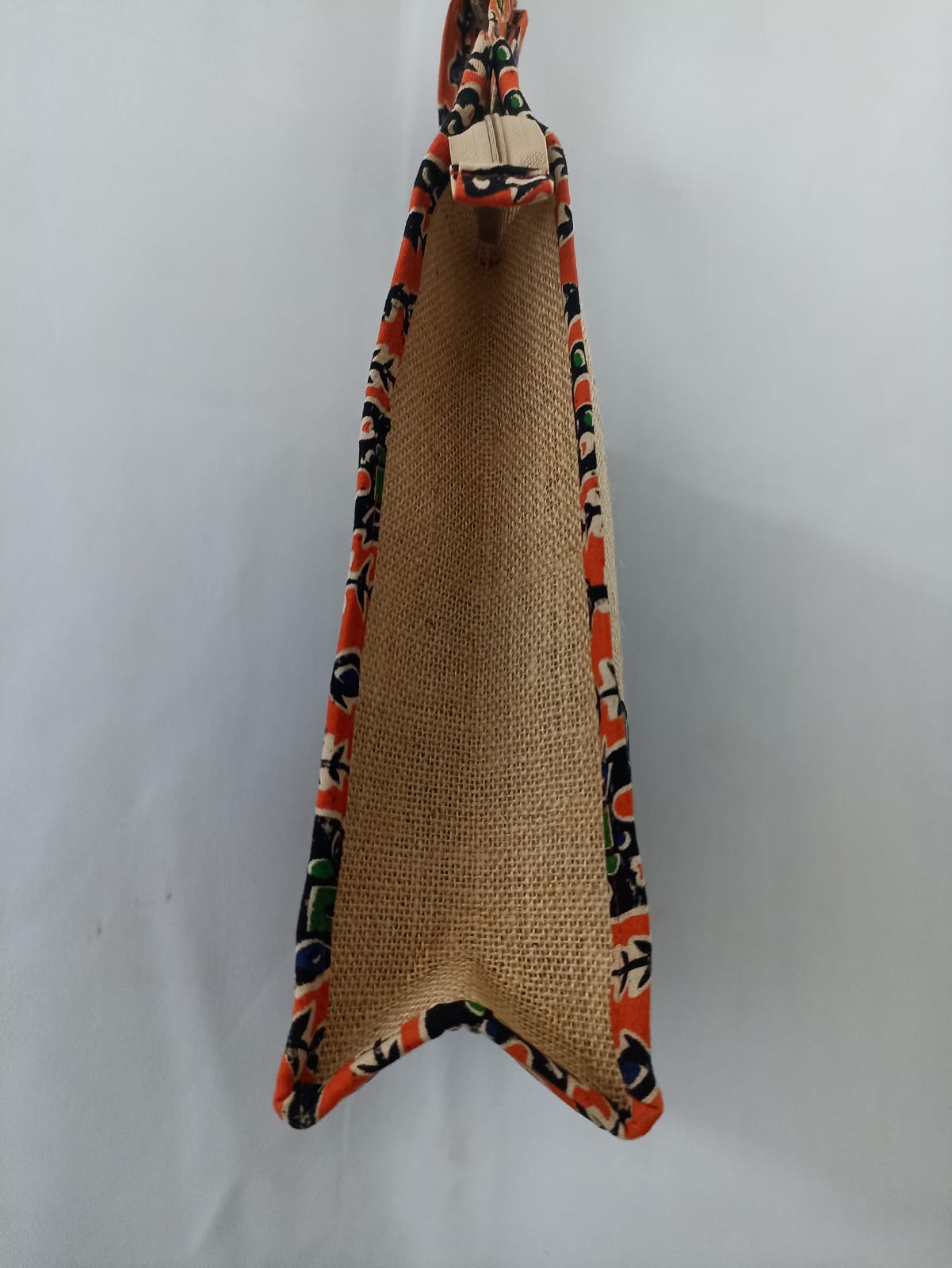 NVJB014-Orange Jute Bag